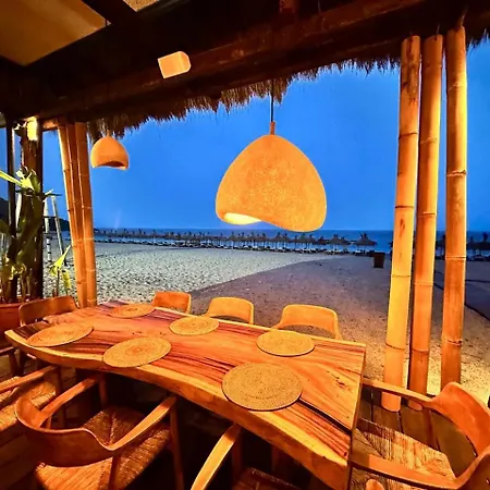 Palladium Beach Hotel- Private Beach Included Dhermi Exterior photo